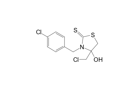 3-(4-Chlorobenzyl)-4-chloromethyl-4-hydroxythiazolidin-2-thione