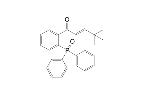1-[2-(Diphenylphosphinyl)phenyl]-4,4-dimethylpent-2-en-1-one