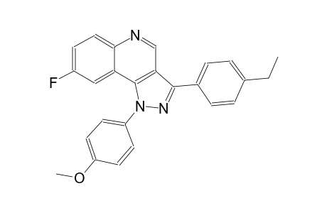 4-[3-(4-ethylphenyl)-8-fluoro-1H-pyrazolo[4,3-c]quinolin-1-yl]phenylmethyl ether