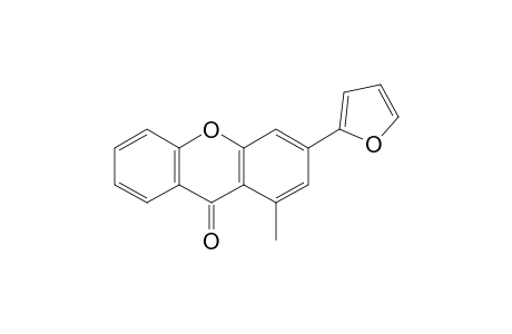 3-(2-furyl)-1-methyl-xanthone