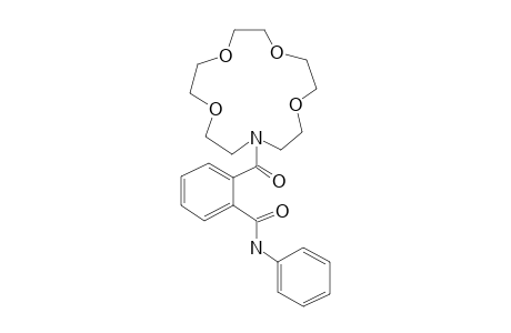 1,4,7,10-Tetraoxa-13-(N-phenylphthalamyl)azacyclopentadecane