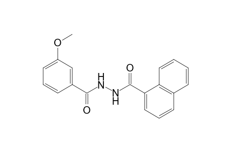 1-(3-Methoxybenzoyl)-2-(1-naphthoyl)hydrazine