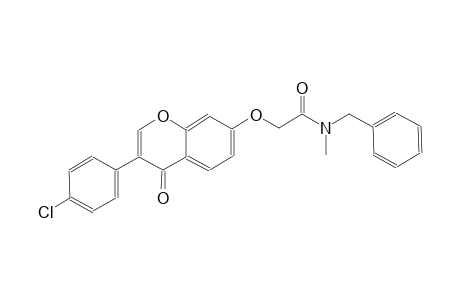 acetamide, 2-[[3-(4-chlorophenyl)-4-oxo-4H-1-benzopyran-7-yl]oxy]-N-methyl-N-(phenylmethyl)-