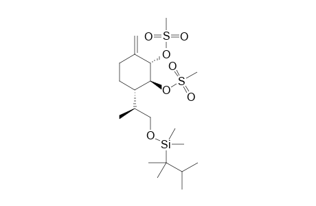 (1S,1'S,2S,3S)-3-{2'-{[Dimethyl(1",1",2"-trimethylpropyl)silyl]oxy}-1'-methylethyl}-6-methylenecyclohexane-1,2-diyl - bis(methanesulfonate0