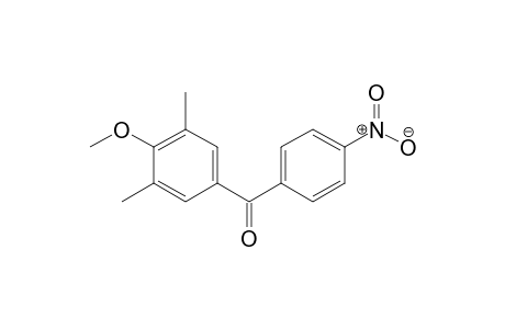 Methanone, (4-methoxy-3,5-dimethylphenyl)(4-nitrophenyl)-