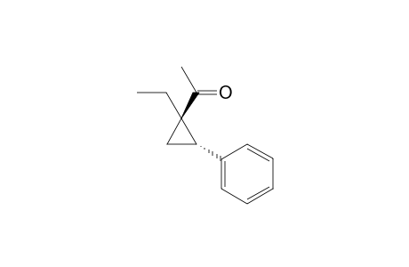 1-[(1R,2S)-1-ethyl-2-phenyl-cyclopropyl]ethanone