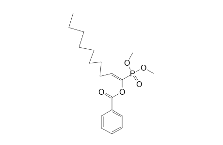 (E)-1-BENZOYLOXY-1-DIMETHYLPHOSPHONYL-1-DECENE
