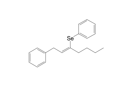 (Z)-1-Phenyl-3-(phenylseleno)-2-heptene