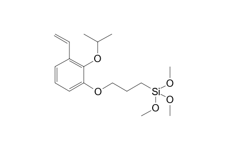 2-Isopropoxy-1-propyl-(3-trimethoxysilyl)-3-vinylbenzene