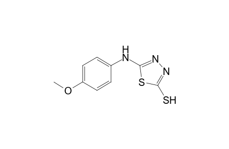 5-(4-Methoxyanilino)-1,3,4-thiadiazole-2-thiol