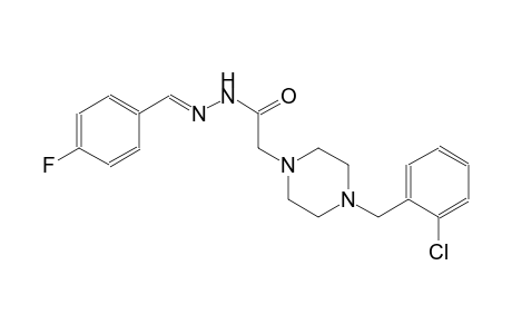 1-piperazineacetic acid, 4-[(2-chlorophenyl)methyl]-, 2-[(E)-(4-fluorophenyl)methylidene]hydrazide