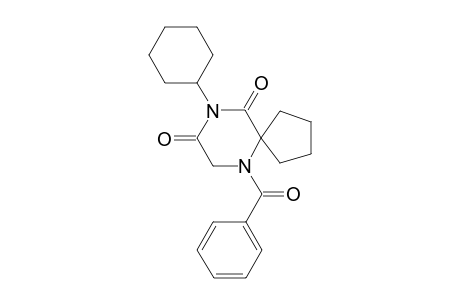 6-Benzoyl-9-cyclohexyl-6,9-diazaspiro[4.5]decane-8,10-dione