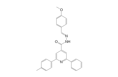 N'-[(E)-(4-methoxyphenyl)methylidene]-2-(4-methylphenyl)-6-phenylisonicotinohydrazide