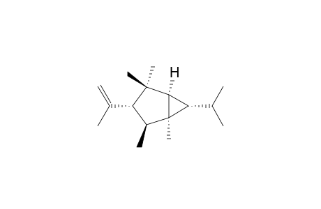 1,2,4,4-TETRAMETHYL-3-(PROPEN-2-YL)-6-ISOPROPYLBICYCLO-[3.1.0]-HEXANE