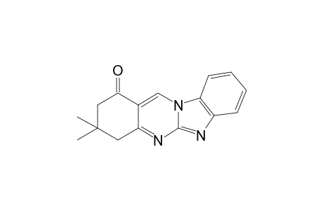 3,3-Dimethyl-3,4-dihydrobenzimidazo[2,1-b]quinazolin-1(2H)-one