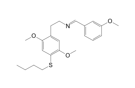 N-2-((4-Butylthio-2,5-dimethoxyphenyl)ethyl)-1-(3-methoxyphenyl)methanimine