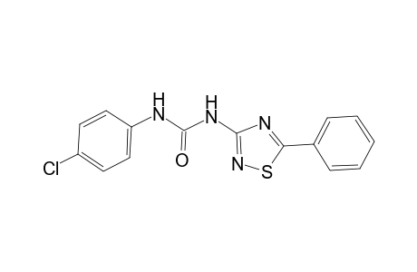 Urea, N-(4-chlorophenyl)-N'-(5-phenyl-1,2,4-thiadiazol-3-yl)-