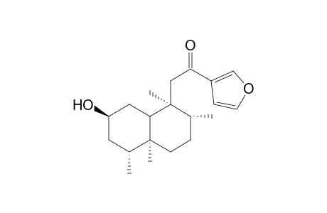 1S,2R,4aS,5R,7R-(Decahydro-7-hydroxy-1,2,4a,5-tetramethyl-1-naphthyl)methyl-3-furanylketone