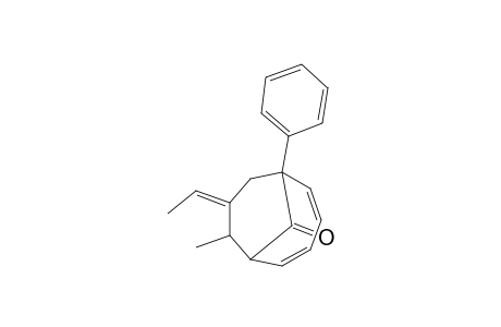 7-Methyl-8-ethylidene-1-phenylbicyclo[4.3.1]decan-2,4-diene-10-one