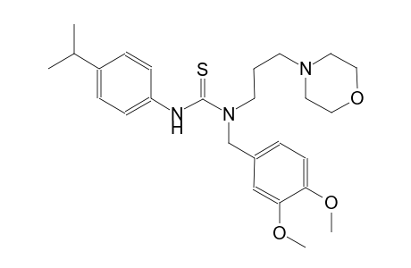 thiourea, N-[(3,4-dimethoxyphenyl)methyl]-N'-[4-(1-methylethyl)phenyl]-N-[3-(4-morpholinyl)propyl]-