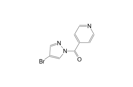 4-[(4-bromo-1H-pyrazol-1-yl)carbonyl]pyridine