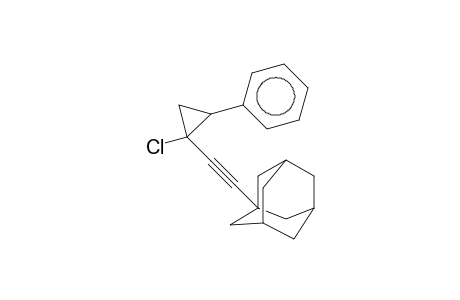 1-(Adamanthyl-1)-2-(1-chloro-2-phenylcyclopropyl)acethylene