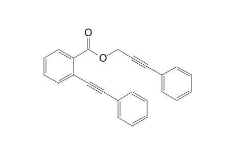 3-Phenylprop-2-ynyl 2-(phenylethynyl)benzoate