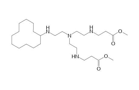 Dimethyl 3,3'-[[[2-(Cyclododecylamino)ethyl]imino]bis(2,1-ethanediylimino)]bis[propanenotrile]