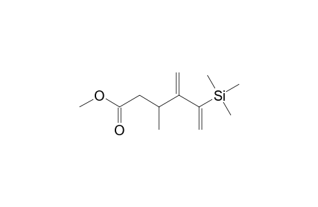 4-Pentenecarboxylic acid, 2-methyl-3-methylene-4-trimethylsilyl-, methyl ester