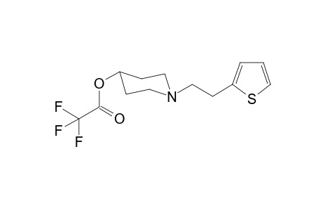 1-[2-(Thiophen-2-yl)ethyl]piperidin-4-yl-trifluoroacetate