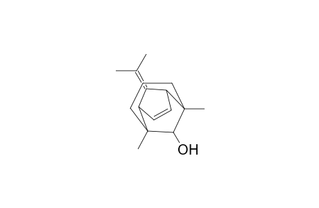 11-isopropylidene-1,6-dimethylricyclo[4.3.1.1(2,5)]undec-3-en-10-ol
