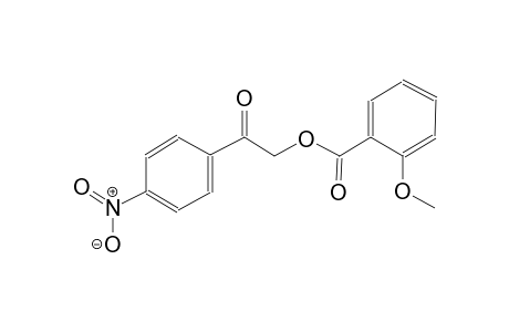 2-Methoxy-benzoic acid 2-(4-nitro-phenyl)-2-oxo-ethyl ester
