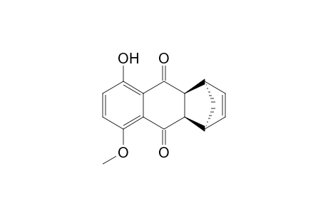(5S*,8R*,8aS*,10aR*)-4-Hydroxy-1-methoxy-9,10-dioxo-5,8,8a,9,10,10a-hexahydro-5,8-methanoanthracene