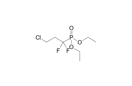 3-Chloranyl-1-diethoxyphosphoryl-1,1-bis(fluoranyl)propane