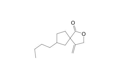 8-butyl-4-methylene-2-oxaspiro[4.4]nonan-1-one