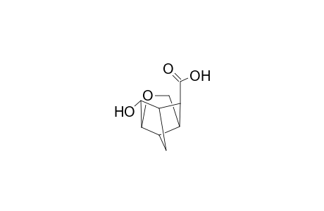 9-Hydroxy-2-oxatricyclo[4.2.1.0(4,8)]nonane-2-carboxylic acid