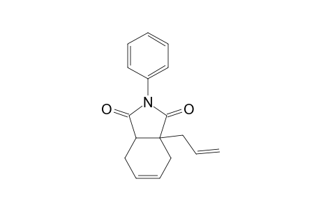 1H-Isoindole-1,3(2H)-dione, 3a,4,7,7a-tetrahydro-2-phenyl-3a-(2-propenyl)-