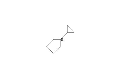 1-Cyclopropyl-1-cyclopentyl cation