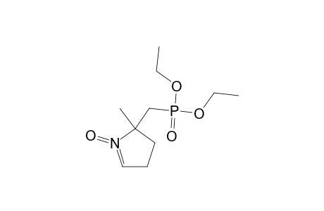5-(DIETHOXYPHOSPHORYLMETHYL)-5-METHYL-4,5-DIHYDRO-3H-PYRROLE-N-OXIDE
