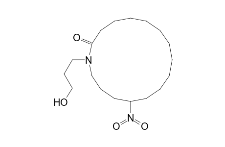 Azacyclohexadecan-2-one, 1-(3-hydroxypropyl)-13-nitro-