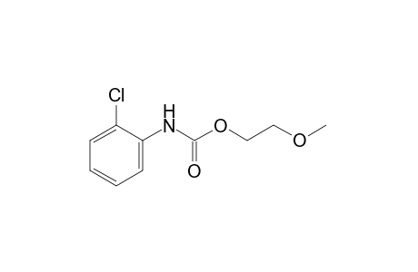o-chlorocarbanilic acid, 2-methoxyethyl ester