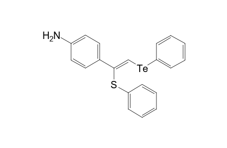 (Z)-2-(phenyltelluro)-1-(phenylthio)-4-aminostyrene