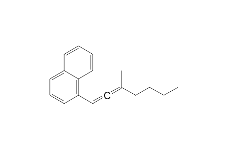 1-(1-Naphthyl)-3-methyl-1,2-heptadiene