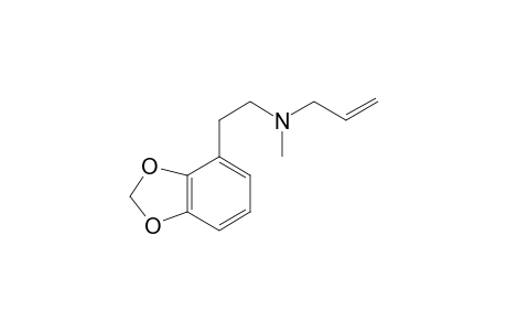 N-Allyl-N-methyl-2,3-methylenedioxyphenethylamine