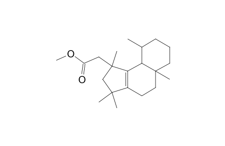 METHYL-[(1'S,5A'S,9'R,9A'S)-1',3',3',5A',9'-PENTAMETHYL-2',3',4',5',5A',6',7',8',9',9A'-DECAHYDRO-1H-BENZ-[E]-INDEN-1-YL]-ACETATE