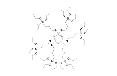 [2,4,4,6,6-pentakis(3-triethoxysilylpropylamino)-1,3,5-triaza-2$l^{5},4$l^{5},6$l^{5}-triphosphacyclohexa-1,3,5-trien-2-yl]-(3-triethoxysilylpropyl)amine