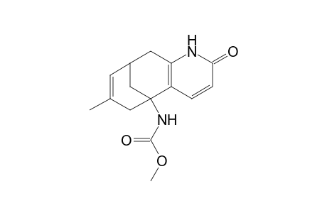 5,6,9,10-Tetrahydro-5-(methoxycarbonylamino)-7-methyl-5,9-methano-1H-cycloocta[b]pyridin-2-one