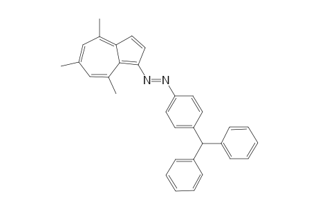 4,6,8-Trimethylazulene-1-azo[4'-(diphenylmethyl)benzene]