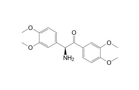 (2S)-2-Amino-1,2-bis(3,4-dimethoxyphenyl)ethanone