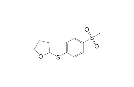 2-(4-Methylsulfonylphenyl)sulfanyloxolane